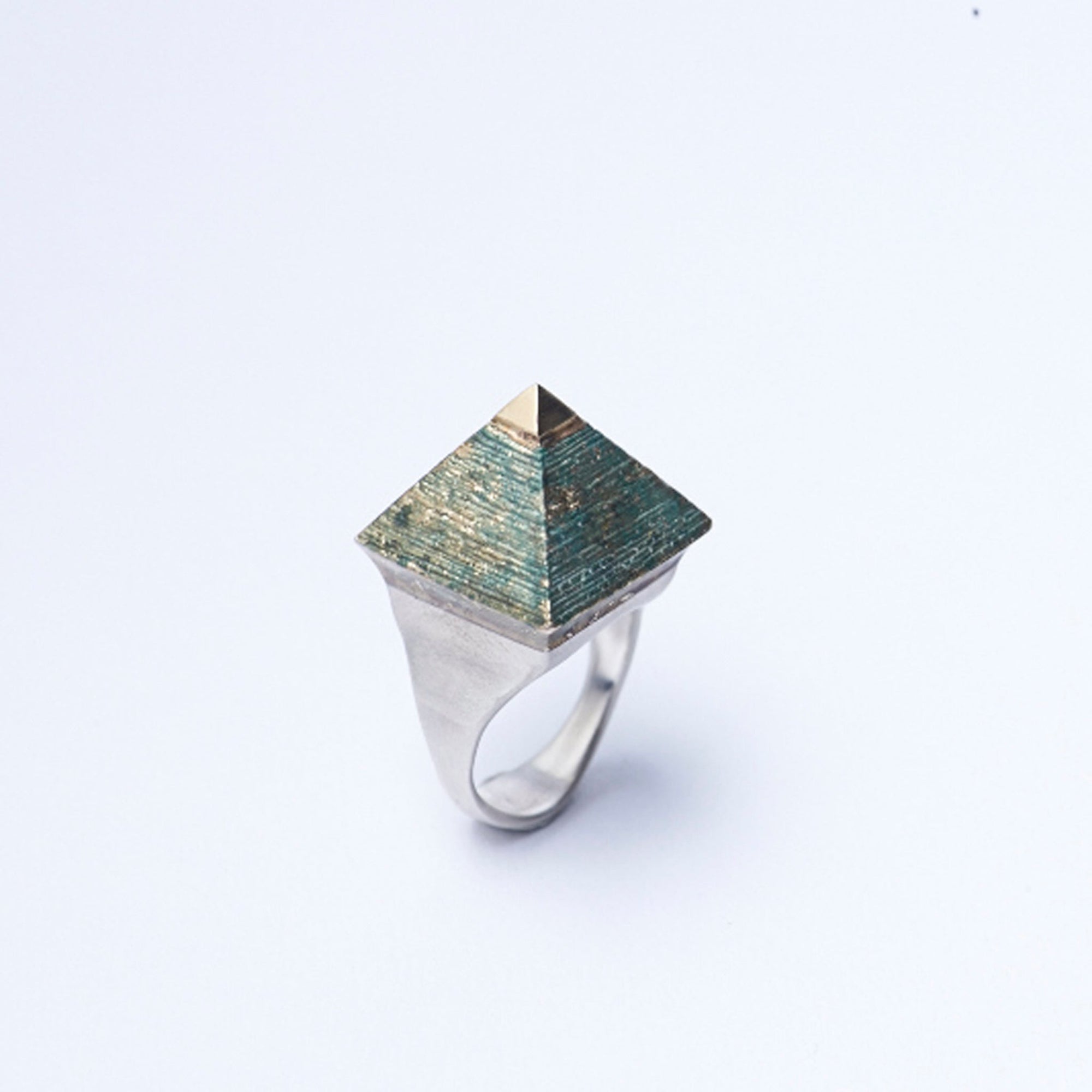 Pyramid Ring - Donna Hiebert Artist