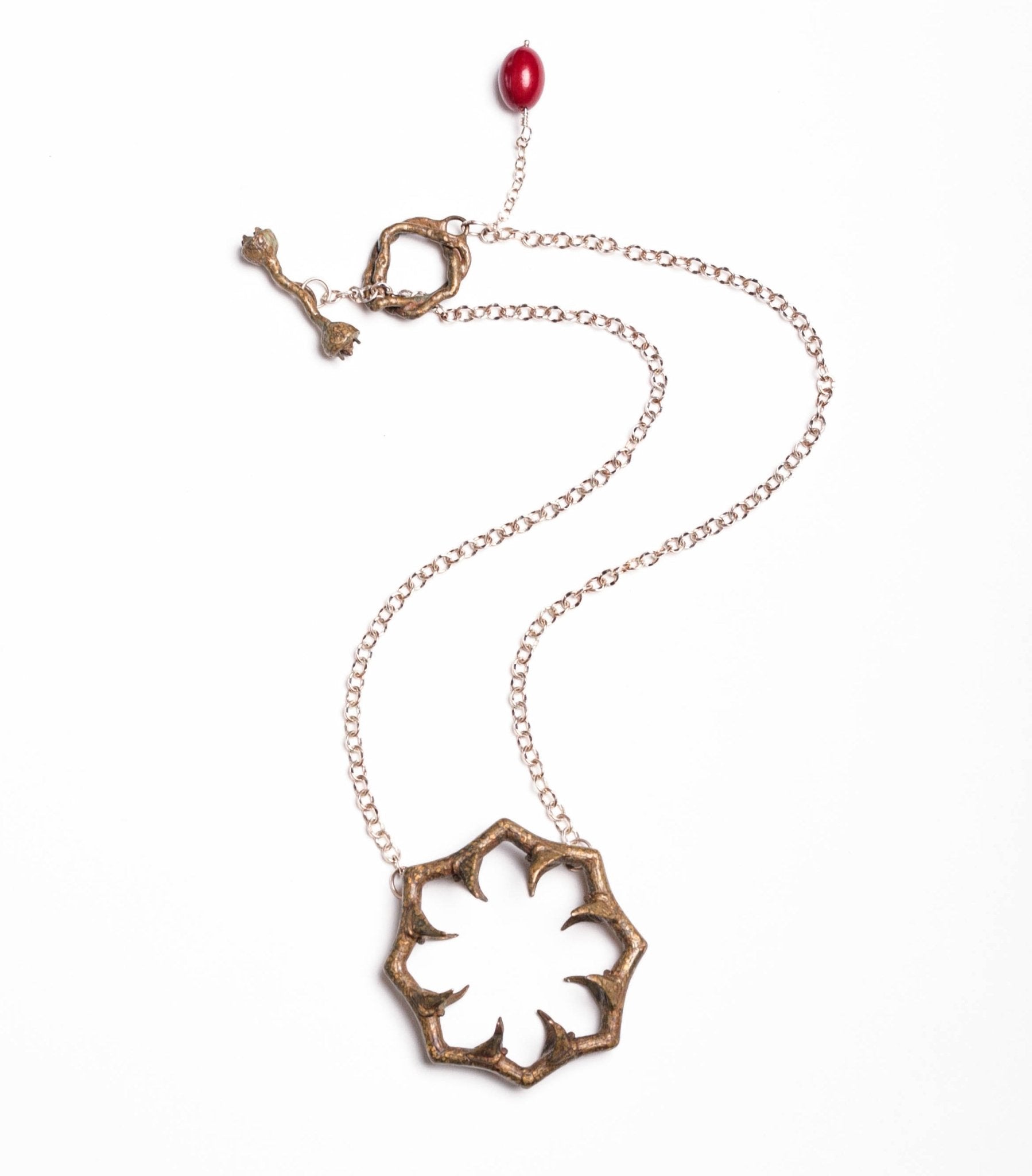 Rueda De Espina Pendant - Donna Hiebert Artist