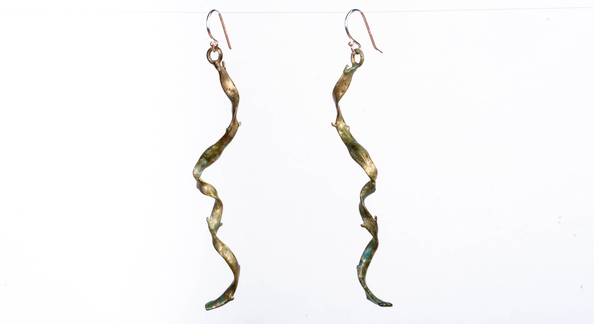 Cherry Hill Beach Seaweed Earrings