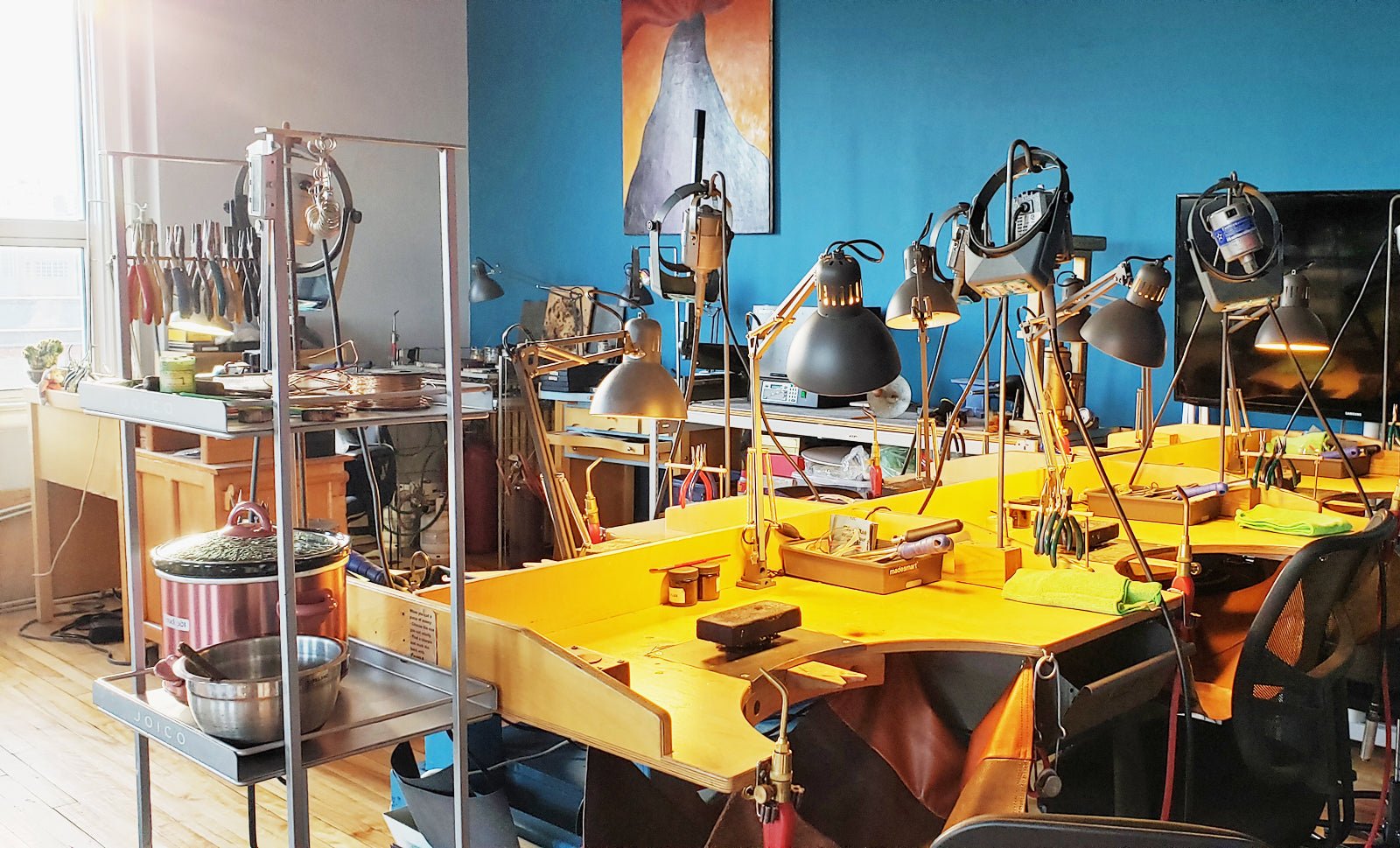 Play with Fire and Hammer like a Boss: Introduction to Jewellery Making and Metalsmithing January 2025 - Donna Hiebert Artist