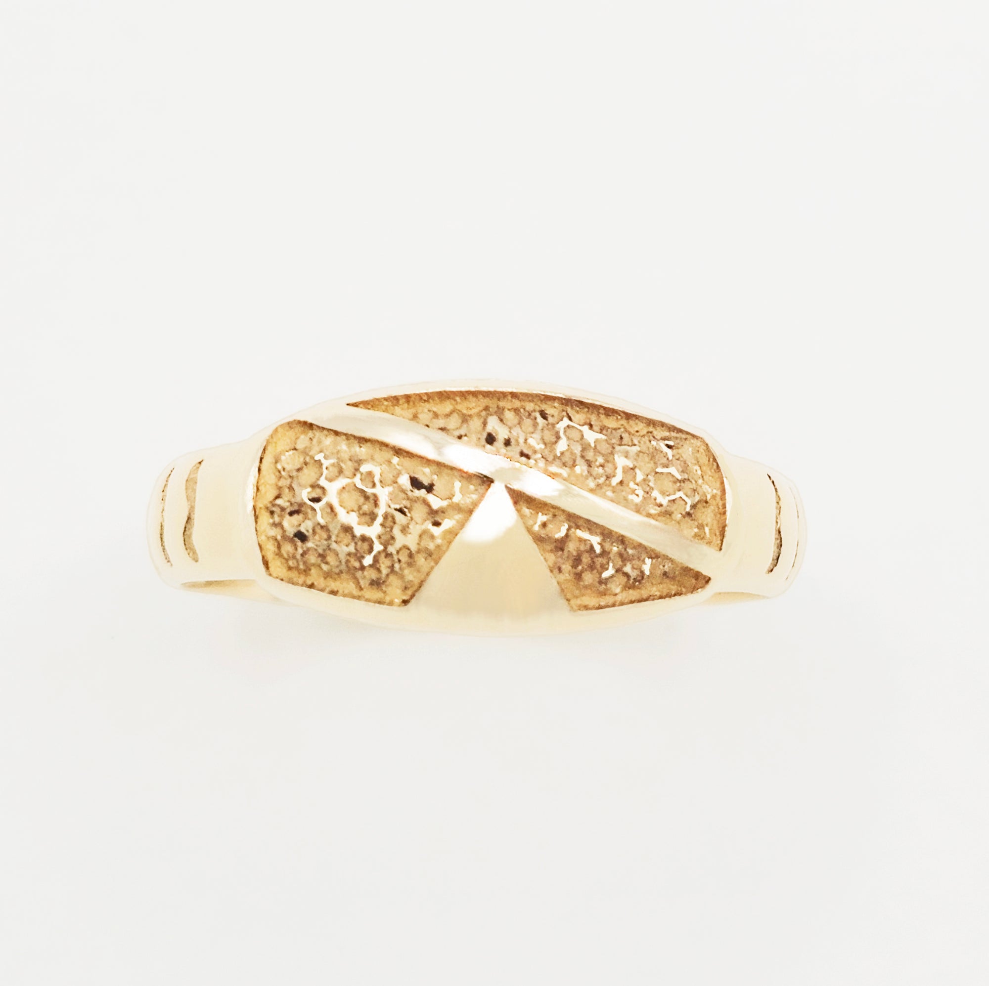 Canadian Academy of Osteopathy Alumni Ring in 14k Yellow Gold